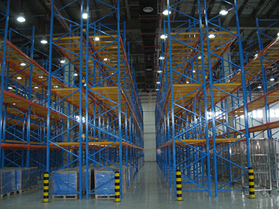 沉型横梁式货架案例